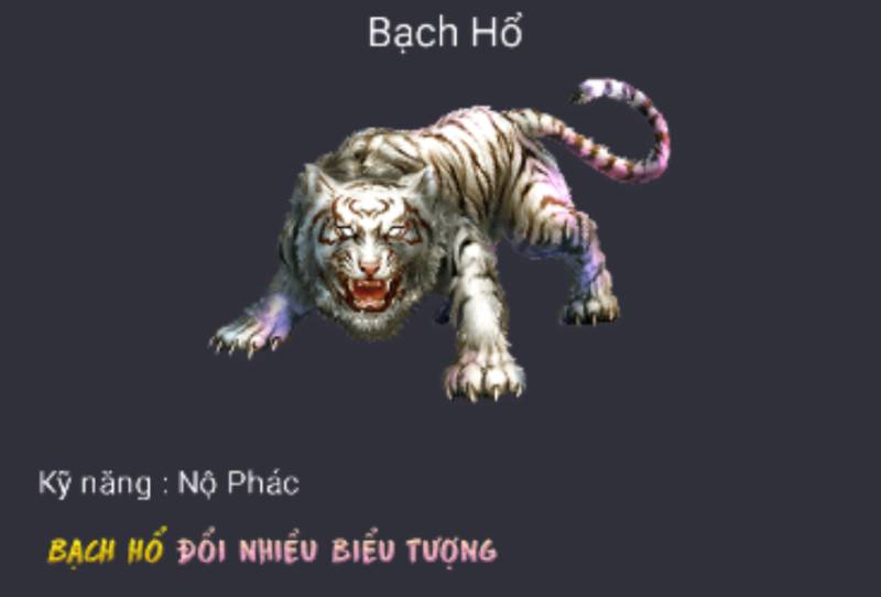 Bạch Hổ – Nộ Phác Uy Lực